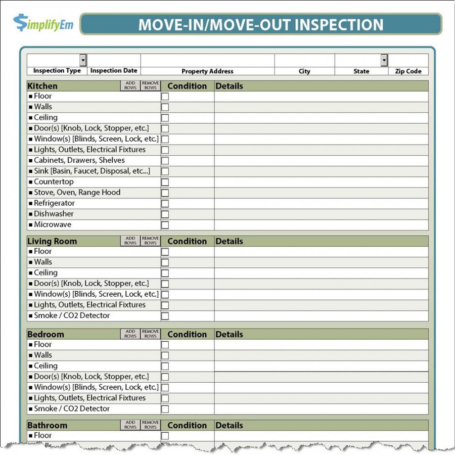 printable rental inspection cklist free template samples move in form e2 80 93 tenant move in checklist template pdf