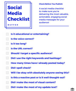 printable social media t pdf marketing audit template  martinforfreedom social media checklist template pdf