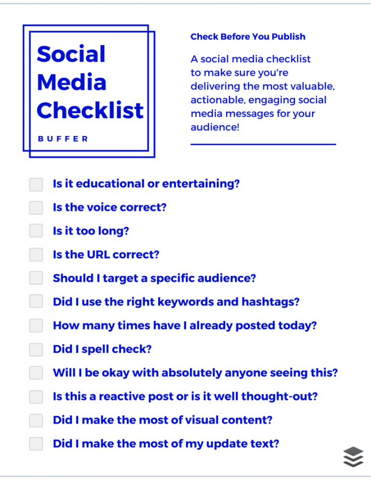 printable social media t pdf marketing audit template  martinforfreedom social media checklist template pdf