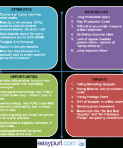 printable swot analysis  easypurl insider blog nonprofit swot analysis template example