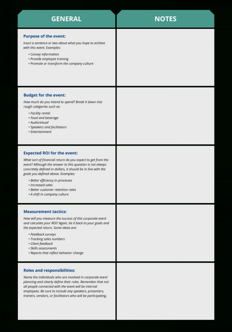 Printable The Only Free Template You #39 ll Need For Planning Corporate Printable The Only Free Template You #39 ll Need For Planning Corporate