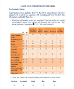 printable types of exit interview documents  free pdf doc excel format exit interview analysis template