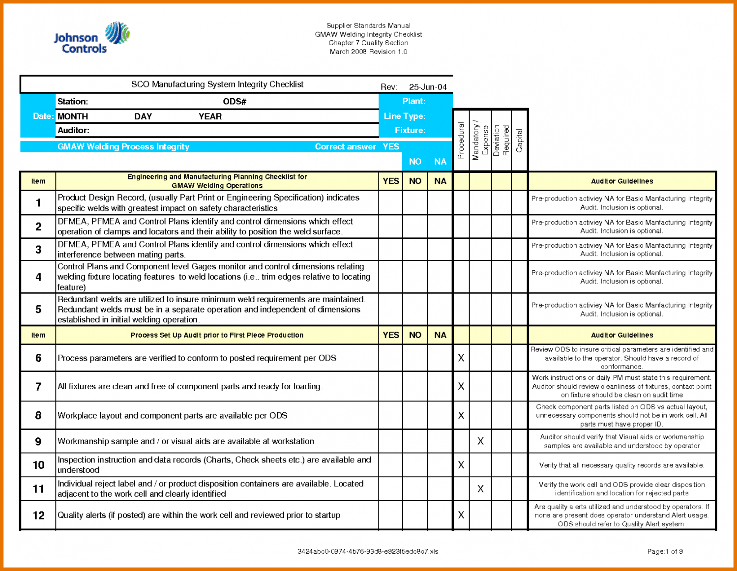 security audit information checklist xls hipaa template samples security audit checklist template examples
