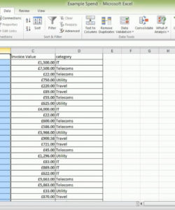 spend analysis excel vlookups and pivot tables  youtube spend analysis template