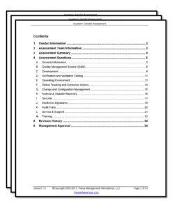 vendor assessment checklist new vendor checklist template