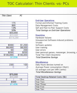 4 total cost of ownership calculators  word templates total cost of ownership analysis template pdf