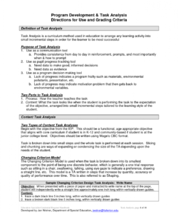 editable discrete trial data sheet template  google search  aba task a task analysis template for special education