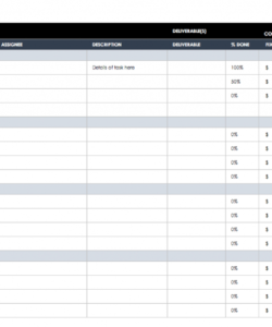 Workload Management Excel Template