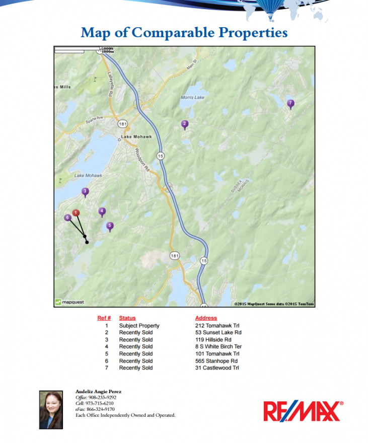 free cma  nj real estate  central jersey competitive market analysis real estate template excel