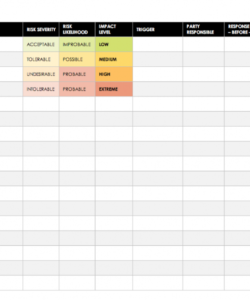 free free risk assessment matrix templates  smartsheet project risk analysis template excel