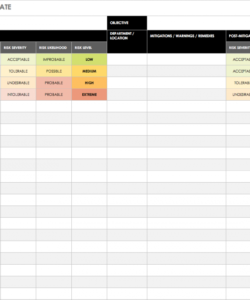 Project Risk Analysis Template – Dremelmicro