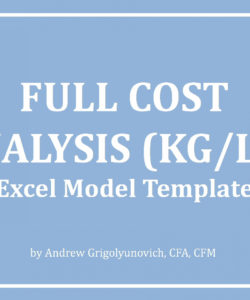 printable full cost analysis template kglb excel model template  eloquens cost price analysis template doc