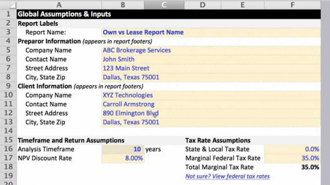 editable lease vs buy analysis excel template  youtube purchasing analysis template sample