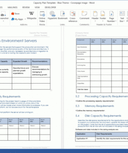 free capacity plan template ms word  templates forms checklists for manufacturing capacity analysis template pdf