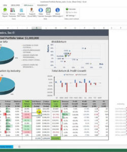 free investment portfolio analysis  youtube investment analysis excel template doc