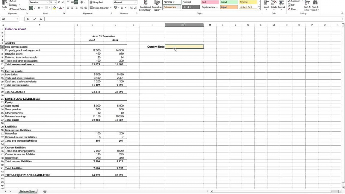 printable calculating current ratio in excel  youtube financial ratio analysis excel template doc