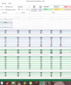 printable free excel stock spreadsheet  how to use  youtube fundamental analysis excel template pdf