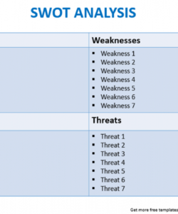 printable hr swot analysis  mr dashboard hr swot analysis template example