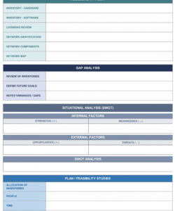 printable it strategic plan excel template  bit of this &amp;amp; that interesting strategic analysis report template