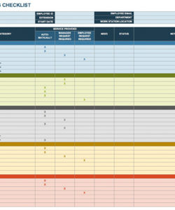 free onboarding checklists and templates  smartsheet on boarding checklist template samples