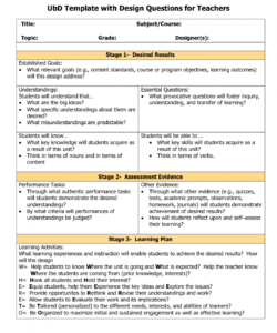 editable blank ubd planning template  doc  classroom ideas  lesson curriculum analysis template example