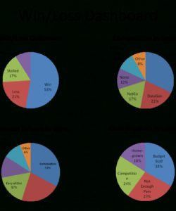 how to create a quick and easy winloss analysis dashboard win loss analysis template excel