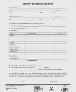 printable the ten common stereotypes  realty executives mi  invoice refund security deposit form pdf