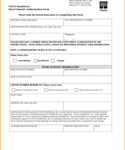 printable vendor ach authorization form unique direct deposit vendor direct deposit authorization form template