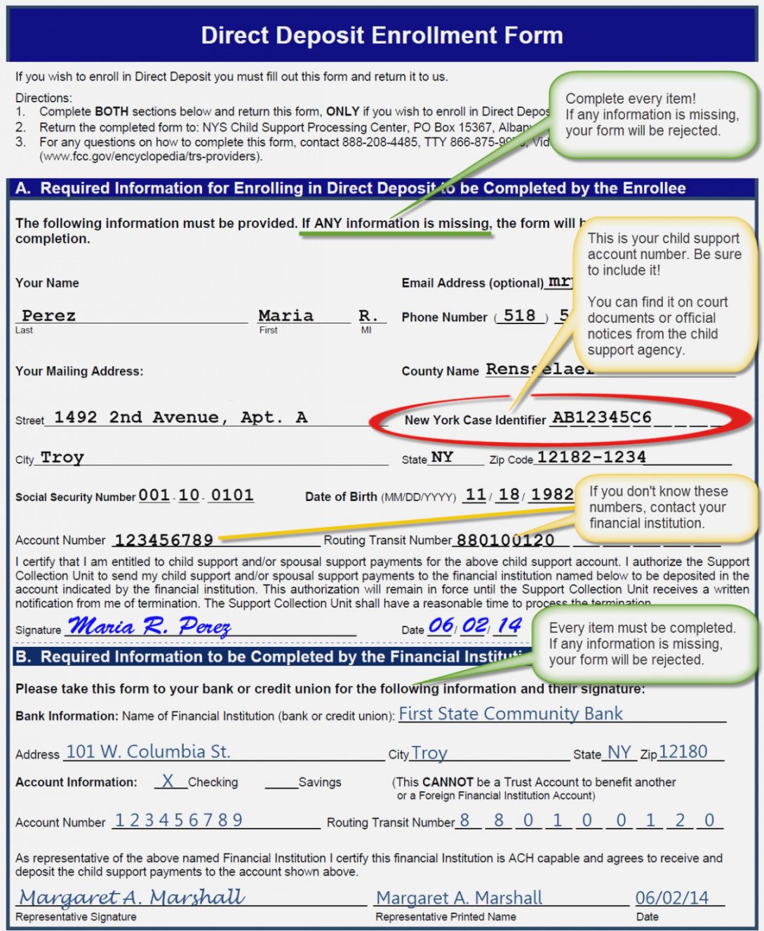 sample ten great lessons you can  realty executives mi  invoice western union prepaid direct deposit form example