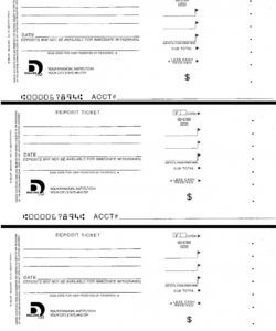 free download and print to practice filling out a deposit slip deposit slip template for students word