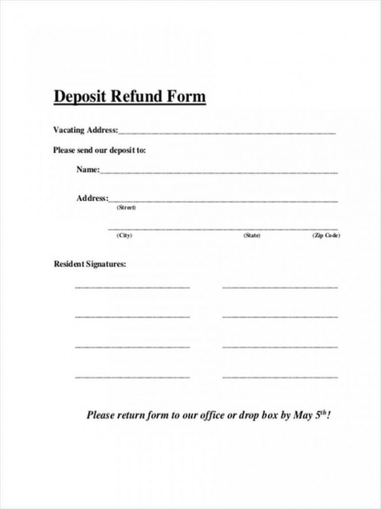 Printable Security Deposit Letter Format Climatejourney Security ...