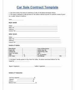 sample 42 printable vehicle purchase agreement templates ᐅ deposit form for vehicle purchase excel