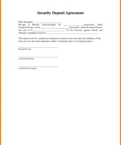 sample 5 deposit receipt example  grittrader holding deposit agreement template example