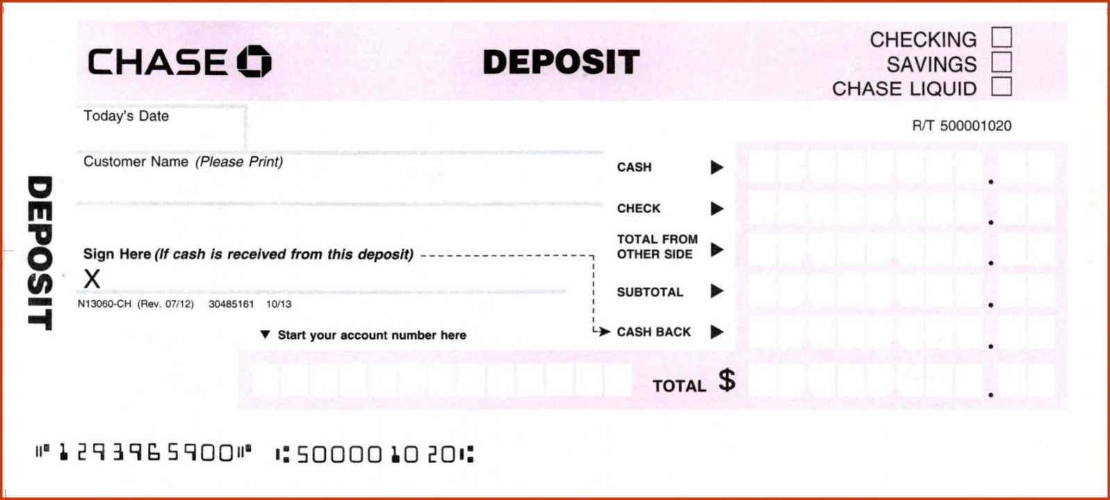 editable 010 deposit slips template slip chase word singular ideas bank deposit slip template