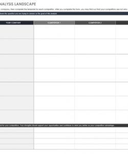 free competitive analysis templates  smartsheet competitive pricing analysis template pdf