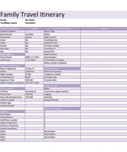 free 30 itinerary templates travel vacation trip flight leisure travel itinerary template excel