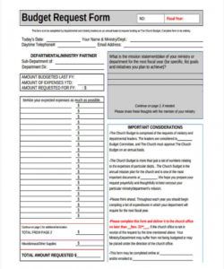 editable free 6 church budget forms in pdf  excel church event budget template example