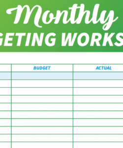 free 14 free budget templates and spreadsheets  gobankingrates monthly spending budget template