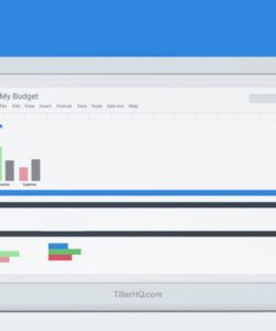 Food Pantry Budget Template Dremelmicro