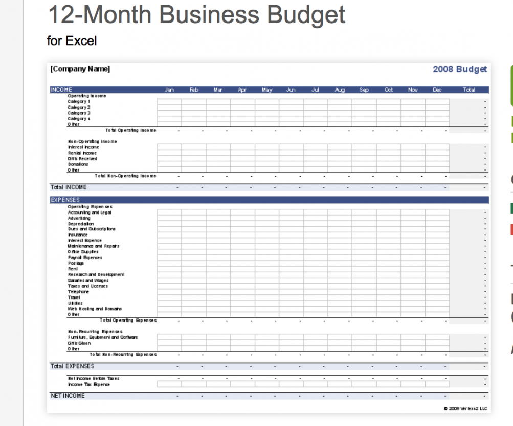 free small business rt up budget worksheet planner spreadsheet small business startup business budget template pdf