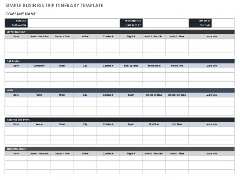 sample free itinerary templates  smartsheet international travel itinerary template doc
