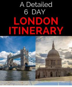 sample london itinerary how to spend 6 days in london london travel itinerary template sample