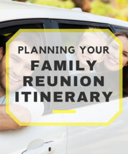 sample planning your family reunion itinerary family reunion itinerary template example