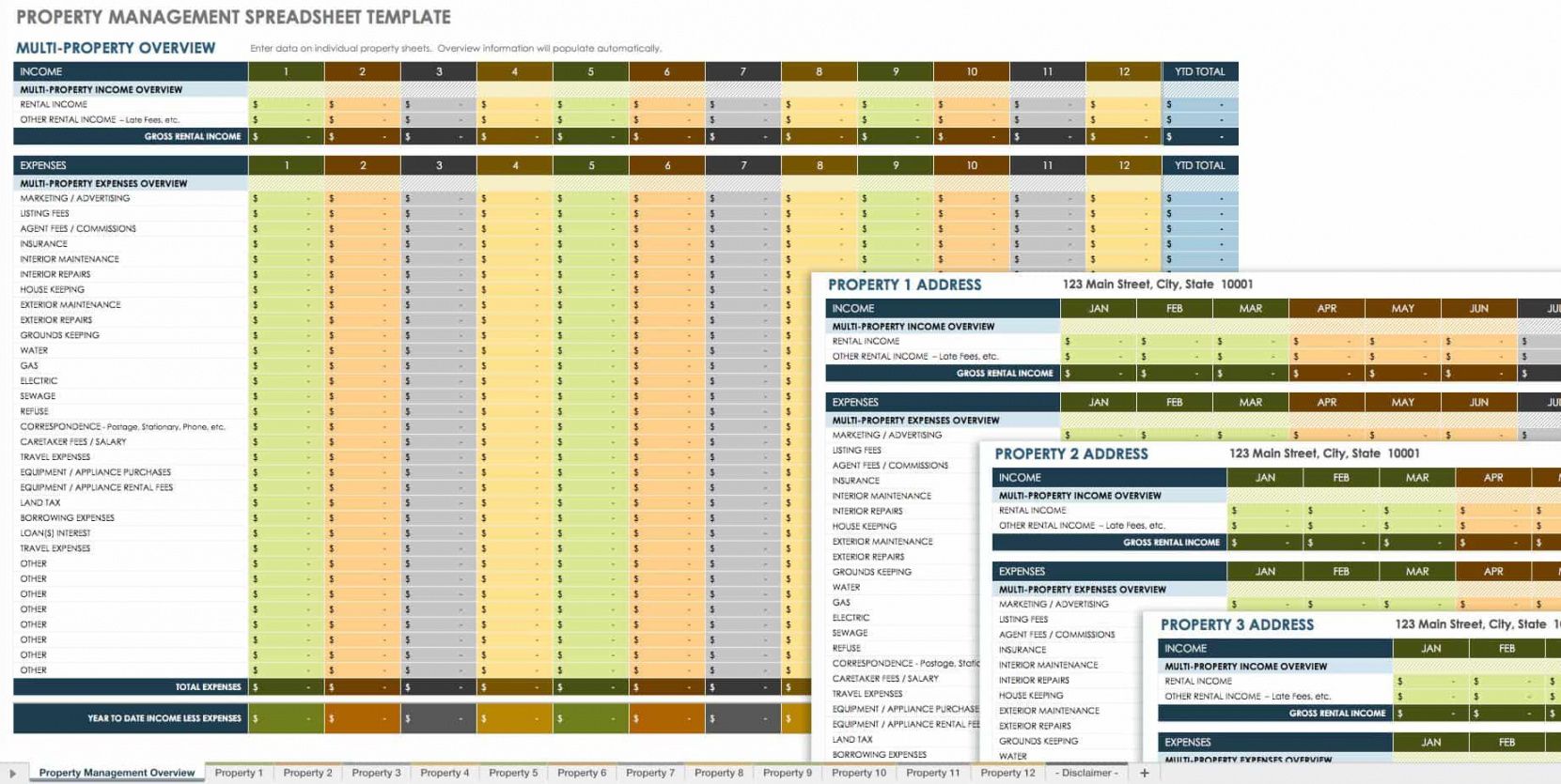 18 Free Property Management Templates Smartsheet Riset