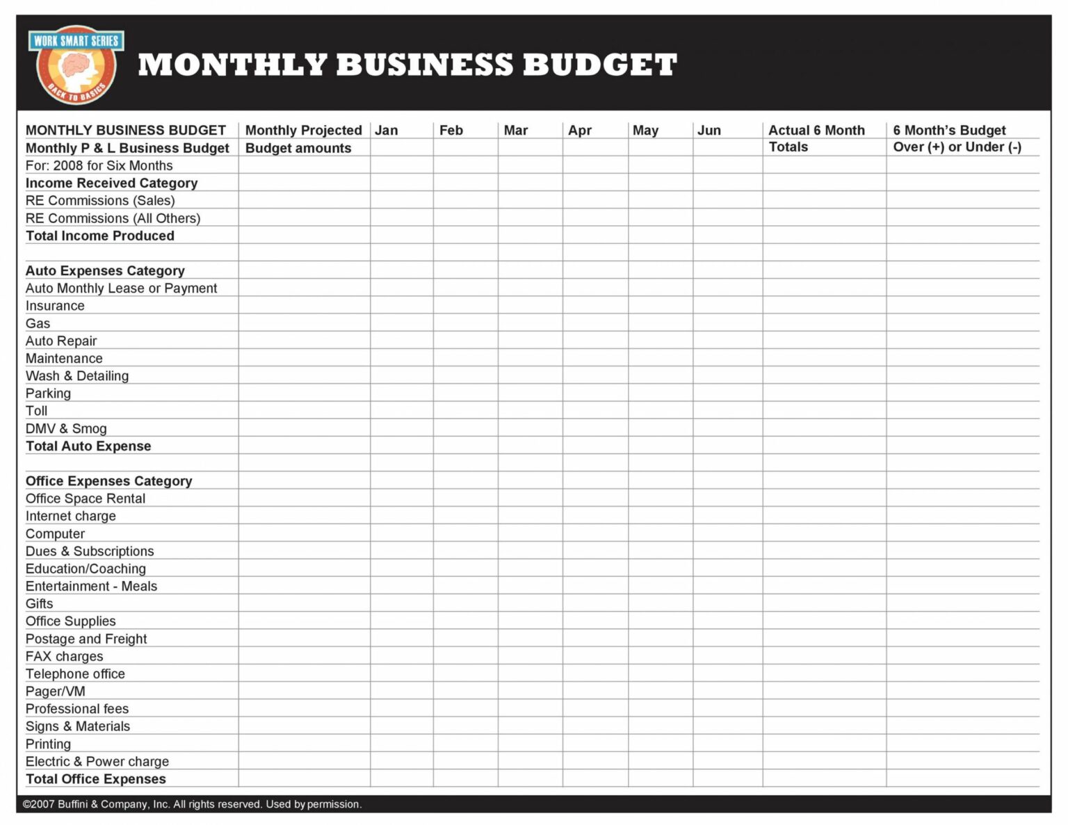 Editable 37 Handy Business Budget Templates Excel Google Sheets ᐅ ...