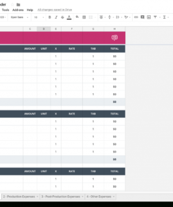 editable download your free film budget template for film &amp;amp; video documentary film budget template word