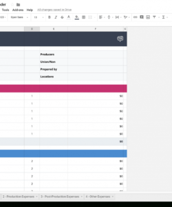 editable download your free film budget template for film &amp;amp; video music video budget template sample