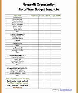 editable ✓ free printable non profit budget template  zitemplate small nonprofit budget template