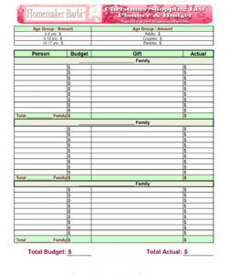 editable printable family budget sheet free sheets blank worksheet group home budget template