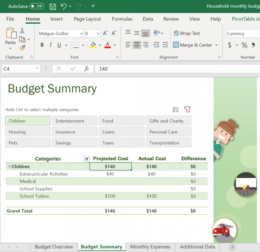 editable quick excel budget template — fire the family point zero budget template pdf